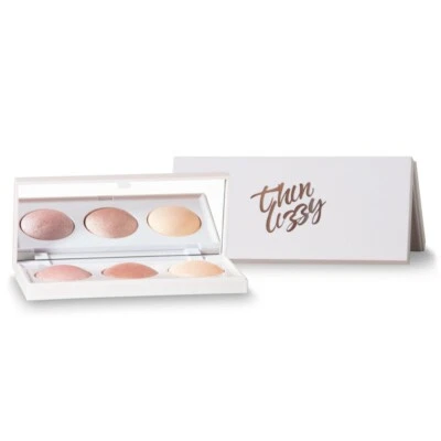 Thin Lizzy Luminous Light Highlighter Trio 3 x 3.6g Rose Gold, Champagne & Pearl - Image 1 of 2