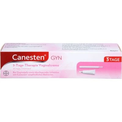 BAYER VITAL GMBH CANESTEN GYN 3 Vaginalcreme 20 g PZN 01540307