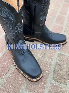 SALE! TJAYZ New Western 100% Leather COWBOY Rodeo Boots 10 Styles Men Work Botas - Picture 1 of 14