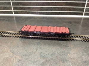 HORNBY R235-0010 BRITISH RAIL STEEL CARRIER WAGON No. 400105 - Picture 1 of 5