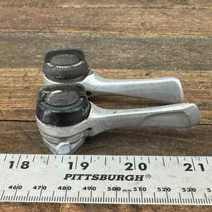 Vintage Suntour Shift Levers 7s Down Tube Accushift Plus Power 7 Speed BRaze - Picture 1 of 9