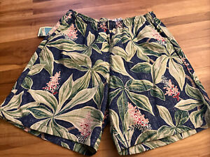 Vintage Reyn Spooner Shorts Swim Trunks Hawaiian Lined Mens Size Medium New NWT