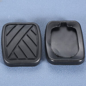 2Pcs Brake Clutch Pedal Pad Covers 49751-58J00 for Suzuki Swift Vitara Samurai