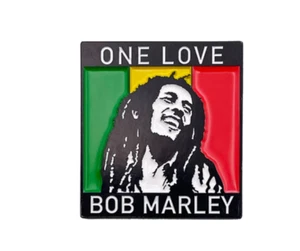 BOB MARLEY - ONE LOVE - ESMALTE SOLAPA/SOMBRERO PIN - TOTALMENTE NUEVO - 0215 - Imagen 1 de 1
