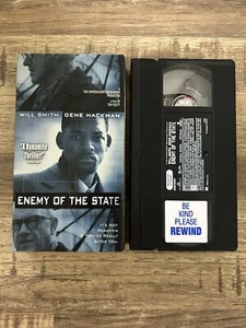 Enemy of the State (VHS, Full Frame, 1999) Will Smith, Gene Hackman, Tony Scott - Picture 1 of 3