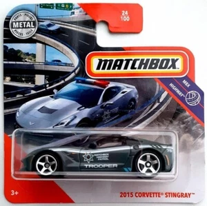 2020 Matchbox - 2015 Corvette Stingray - #24/100 - GKM09 - Short Card - Picture 1 of 1