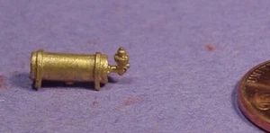 HO/HOn3 BRASS LOCOMOTIVE TENDER AIR TANK W/VALVE WISEMAN BACK SHOP PART HBS074 - Picture 1 of 1