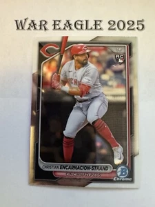 2024 Bowman Chrome #91 Christian Encarnacion-Strand RC - Picture 1 of 2