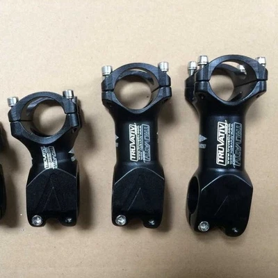 Bicycle Aluminum Alloy Short Handlebar Stem 31.8*60/80/90mm Bike Black Bar Stems - Image 1 of 4