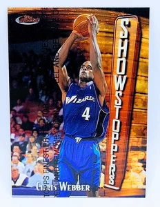 1997-98 Finest Chris Webber Bronze #259 Washington Wizards HOF - Picture 1 of 2