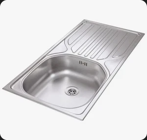 einbauspüle 86 x 43,5cm Respekta Edelstahl     [M] - Bild 1 von 3