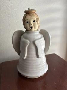 Angel Light Oil Lamp Rita Ward Pottery House Terra Ozarks AR Vintage 1993 Mary - Bild 1 von 8