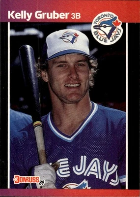 1989 Donruss #113 Kelly Gruber [GOATCARDS] - Image 1 of 2