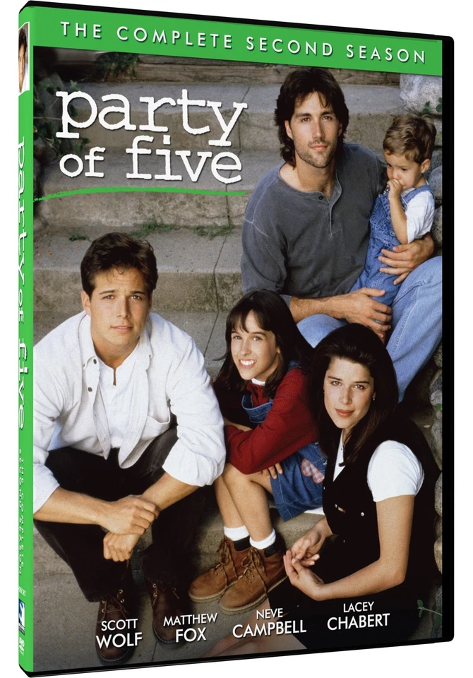 Party of Five: Season 2 (DVD) Matthew Fox Neve Campbell Scott Wolf Lacey Chabert - Image 1 of 1