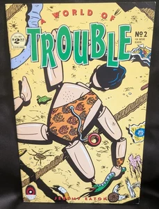 World of Trouble, A #2 Black Eye Prod. 1995 High Grade Comic - Picture 1 of 2