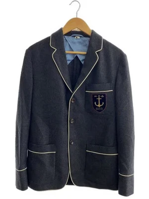 GUCCI/Tailored Jacket/Size 46/Wool/GRY/500105 Z583H - Image 1 of 4