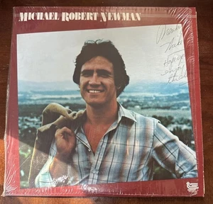 MICHAEL ROBERT NEWMAN - PRIVATE PRESS SPOKANE WA LP S-10352, Shrink, Signed - Foto 1 di 7