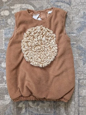 Pottery Barn Kids Woolly Mammoth Halloween Costume Bodysuit Only  Size 2-3T - Image 1 of 4