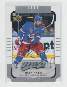 15/16 UD MVP New York Rangers Rick Nash Silver Script card #114 - SP - Picture 1 of 2