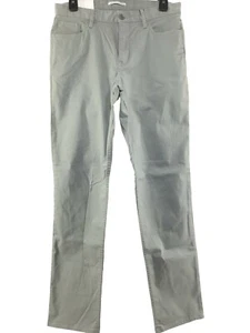 $69 Calvin Klein Men's 5 Pocket Slim Fit Authen Pants, Light Pistachio, 30Wx32L - Picture 1 of 4