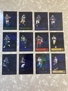 (12) 2021 Panini Illusions Blue Sapphire cards! 4 RCs, Rodgers Taylor DK Metcalf - Picture 1 of 5