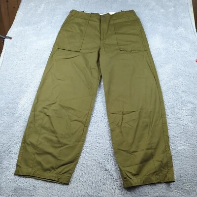 Levis Pants Women 29x29 Green Baggy Surplus Combat Army Military Adjustable - Image 1 of 4