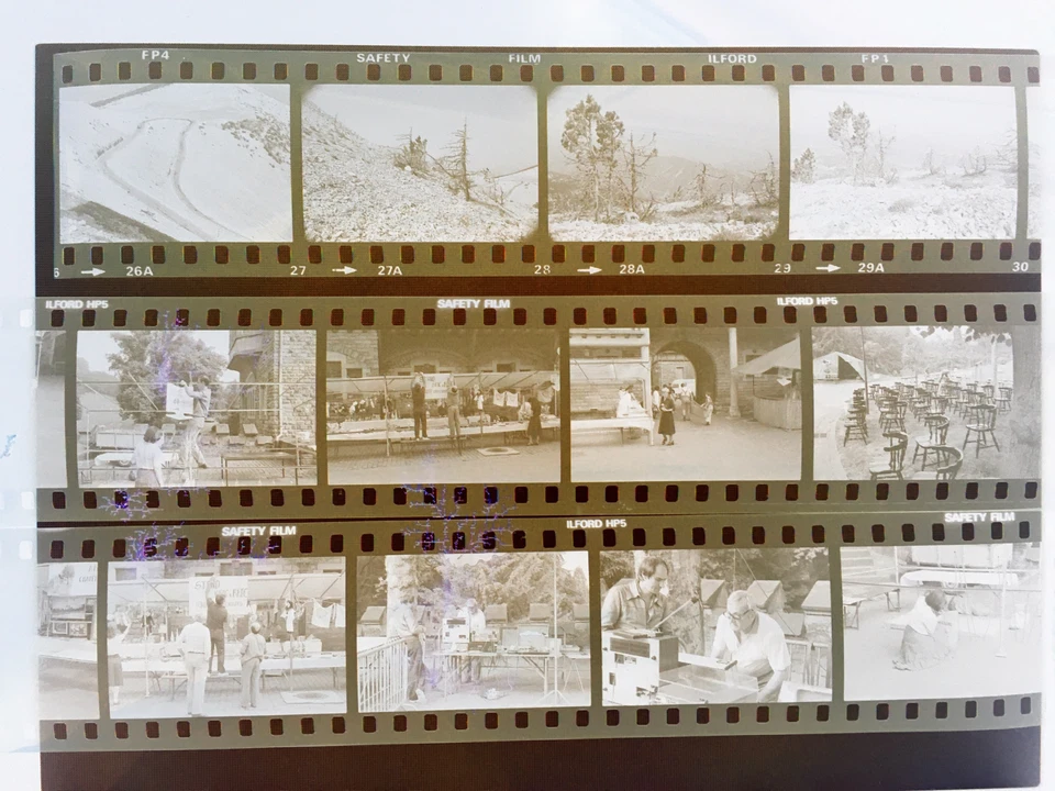 LOT 1500 photo amateur sur négatif 35mm France scènes de rue paysage c.1980 - Photo 1/4