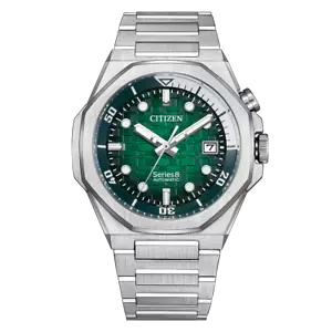 Citizen Serie 8 NB6060-58X Automático Acero Inoxidable Zafiro Verde 200M - Imagen 1 de 7