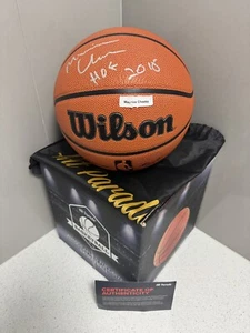 Maurice Cheeks HOF Signed Wilson NBA Basketball Hit Parade Becketts Auto 76ers - Picture 1 of 3