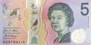 Australie billet polymer neuf de 5 dollars pick 62 UNC Uncirculated - Foto 1 di 2