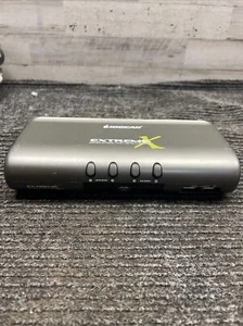 Used IOGear Extreme MiniView 4-Port USB PS/2 KVM Switch GCS1734 No AC Adapter - Picture 1 of 10
