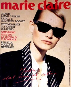Marie Claire Magazine Italia 1991 KIRSTEN OWEN Bonnie Berman FAMKE JANSSEN Bacal - Picture 1 of 6