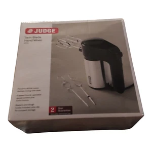 Judge Electricals Mixer manuale doppia lama nuovo con scatola Regno Unito spedizione gratuita - Foto 1 di 5