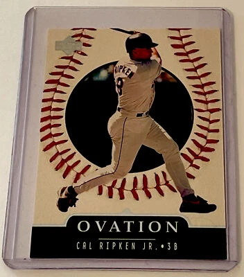 1999 Upper Deck Ovation Cal Ripken Jr. #18 Baltimore Orioles MLB HOF EX-NM - Image 1 of 3