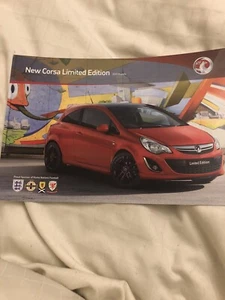 Vauxhall Corsa Limited Edition Brochure, Dated 2011, 6 Pages - Picture 1 of 1