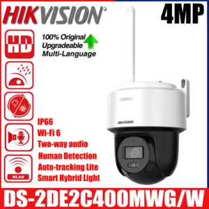 Hikvison DS-2DE2C400MWG/W 4MP Outdoor Smart Hybrid-Licht WIFI PT IP Kamera IP66 - Picture 1 of 8