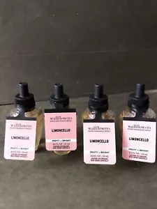 BATH AND BODY WORKS X4 Limoncello Wallflower Fragrance Refill Bulbs - Picture 1 of 2