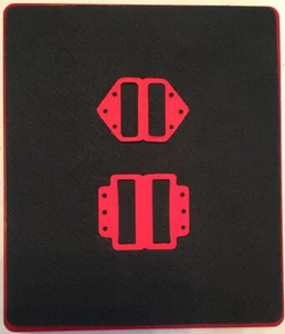 Troqueladora Sizzix Grande Original Roja ~ PESTAÑAS, TRIÁNGULO RECTANGULAR ~ Tarjeta Artesanal - Imagen 1 de 1