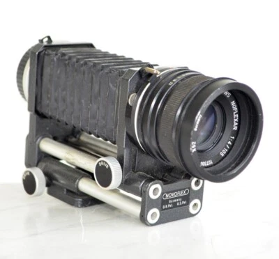 NOVOFLEX Bellows X52 Minolta Mount NOFLEXAR 105mm f4 Lens GERMANY - Image 1 of 4
