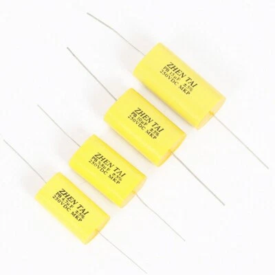 Condensador no polarizado divisor de frecuencia de altavoz 250 V 1-15 UF de polipropileno 2 piezas Foto 1 de 2