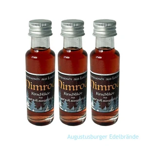 Augustusburger Edelbrände  NIMROD Kirsch-Likör, Kirsch-Schnaps 18% Vol. 3x20ml - Bild 1 von 6