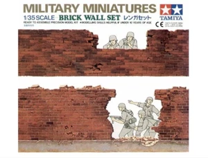 Tamiya 35028 Militaire Miniature Séries/Brique Mural Ensemble 1/35 - Suivi 48 - Imagen 1 de 7