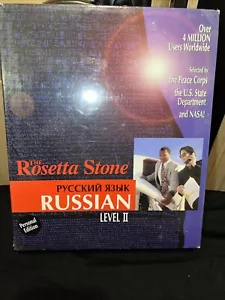 The Rosetta Stone Russian Level 2 personal edition new sealed - Picture 1 of 5