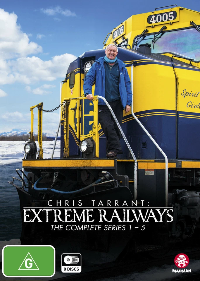  CHRIS TARRANT: EXTREME RAILWAYS COMPLETE 1-5 [NON-USA FORMAT PAL R4] (8DVD) - Image 1 of 1