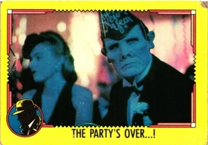 Topps 1990 Trading Card Dick Tracy #77 The Party's Over - Picture 1 of 2