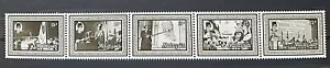 MALAYSIA MEMORY OF THE LATE TUN HAJI ABDUL RAZAK 977 SG 160 - 164 MNH FRESH - Picture 1 of 2