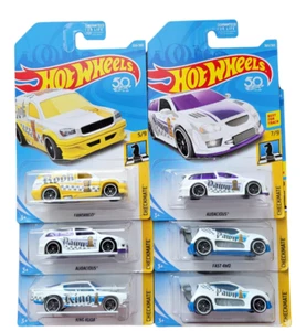 Hot Wheels 2018 Checkmate 50th Anniversary Cars King Pawn Rook Bundle of 6 - Picture 1 of 2