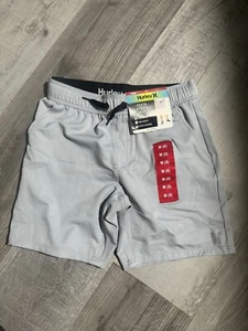 Hurley Boys Hybrid 4-way Stretch Fabric Quick Dry Drawstring Shorts - Picture 1 of 5