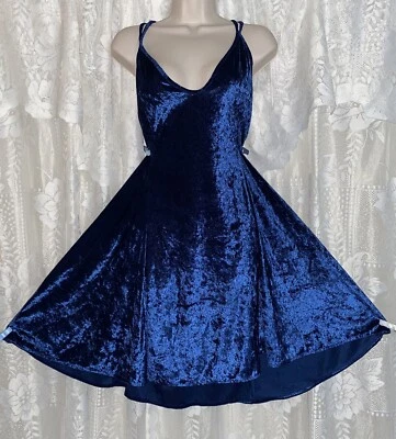 CAMISÓN DE COLECCIÓN 3X PETRA Completo Azul Marino SUAVE TIERNO Babydoll Camisón DBL CORREAS Foto 1 de 4