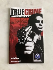 True Crime:  Streets of LA  |  Nintendo Gamecube  |  Manual - Picture 1 of 3